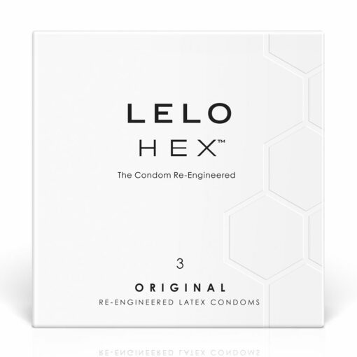 Lelo - HEX Condoms Original 3 Pack Frontansicht