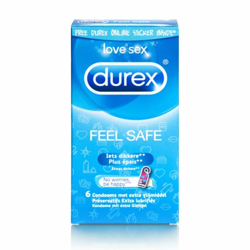 Durex - Emoji Feel Safe (6 Kondome) Frontansicht