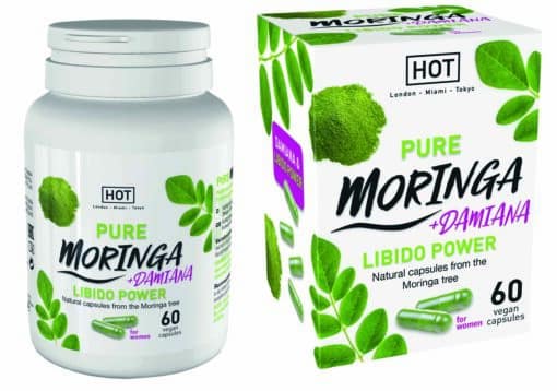 HOT BIO Moringa Libido Power Caps 60 Stk. Produktansicht