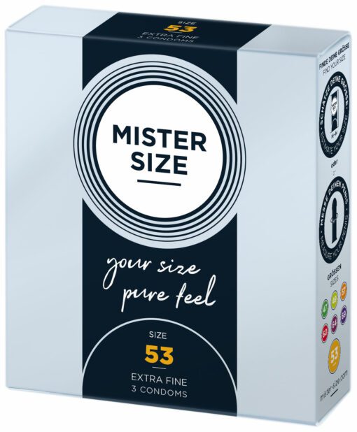 MISTER SIZE 53 - M (3 Kondome)