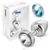 ANNI Magnet T1 crystal/blau - Analplug