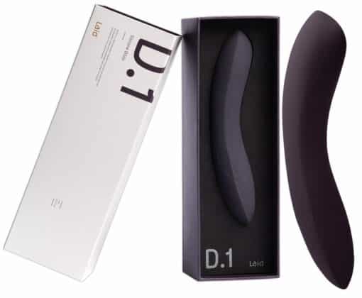 Laid D.1 Dildo zur G-Punkt-Stimulation Black