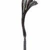 Icon Brands Glass Faux Leather Whip - Black