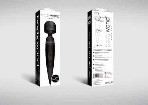 Bodywand - Midnight Plug-In Wand Massager Black