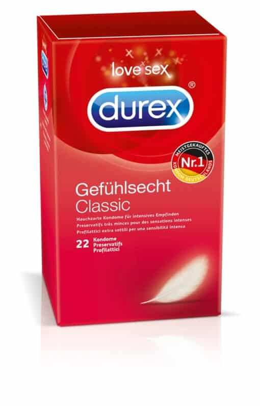 Durex Gefühlsecht classic (22er Packung)