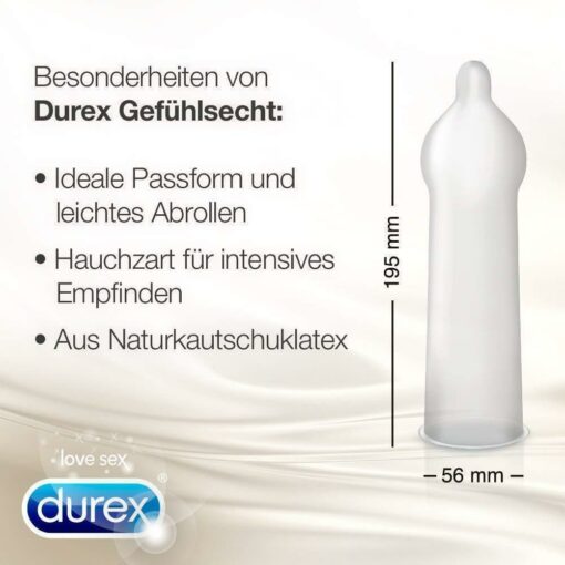 Durex Gefühlsecht Classic (40er Beutel)