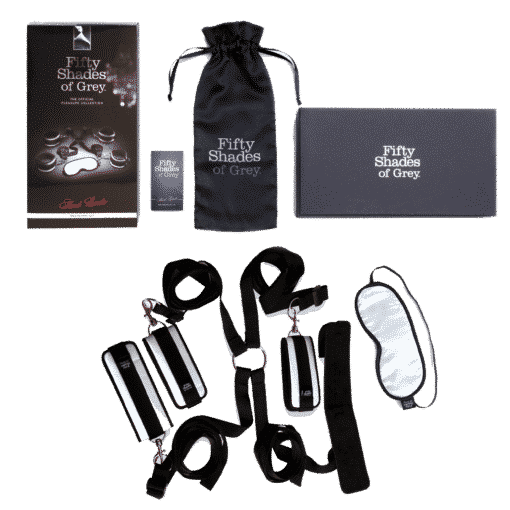 products fifty shades of grey bed restraints kit