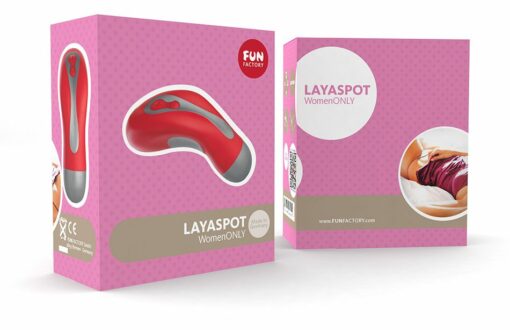 Fun Factory LAYASPOT - silver/red