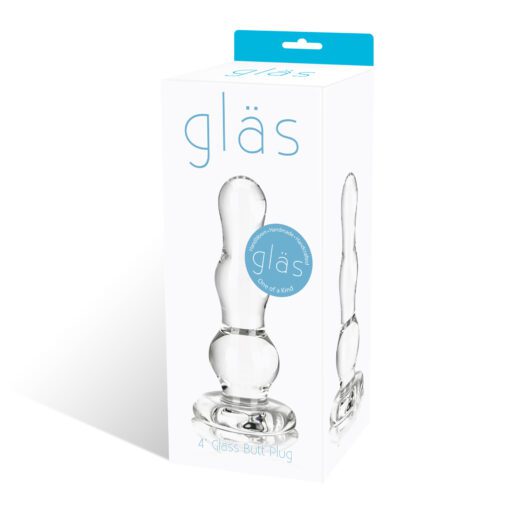 Gläs - Glas Anal-Plug 10,2 cm