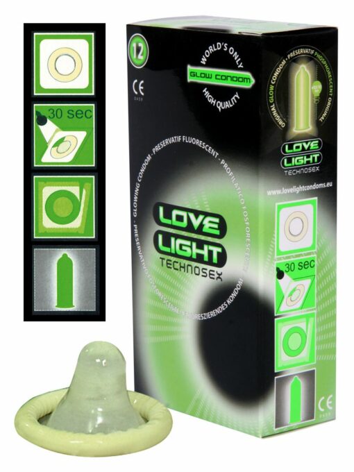 Love Light Glowkondom (12er Packung)