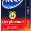 Manix Xtra Pleasure - Intense (14 Kondome)