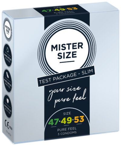 MISTER SIZE Slim Package 47-49-53 (3 Kondome)