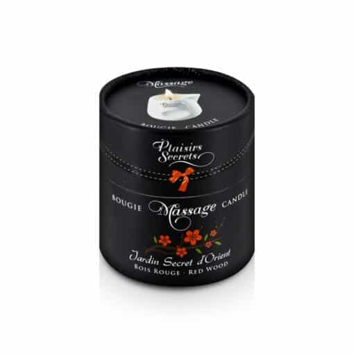 Plaisirs Secrets - Massage Candle Red Wood (80ml)