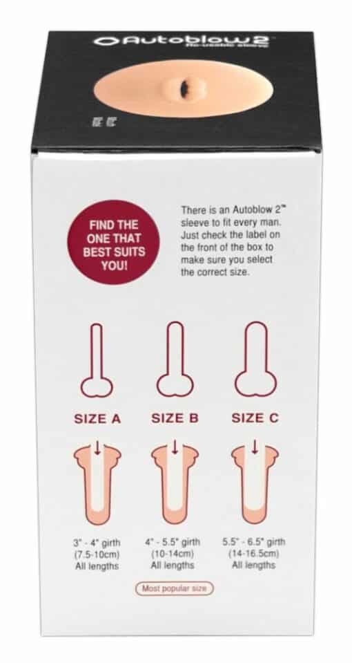 Autoblow Vagina Sleeve Size B