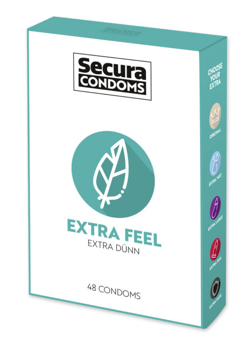 Secura Extra Feel - Extra dünn (48 Kondome)