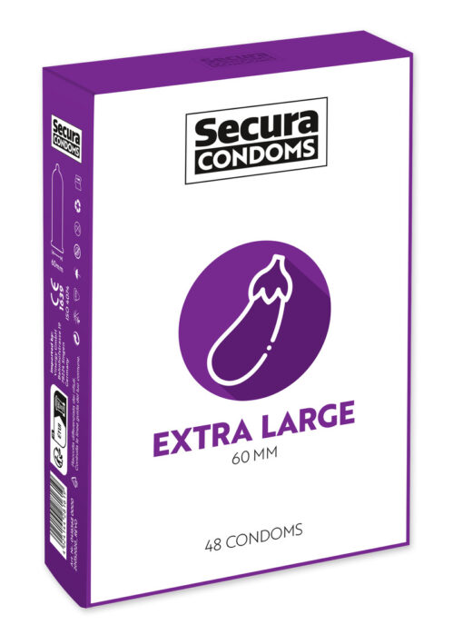 Secura Extra Large - 60mm (48 Kondome)