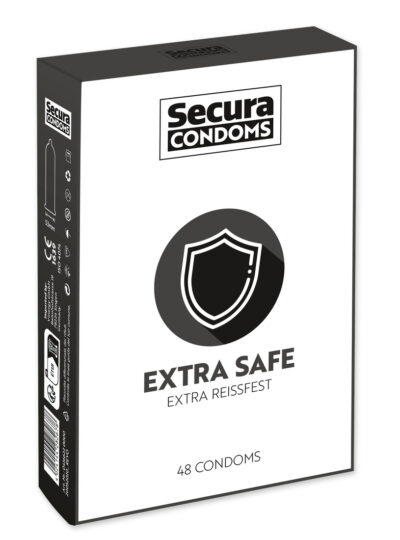 Secura Extra Safe - Extra reißfest (48 Kondome)