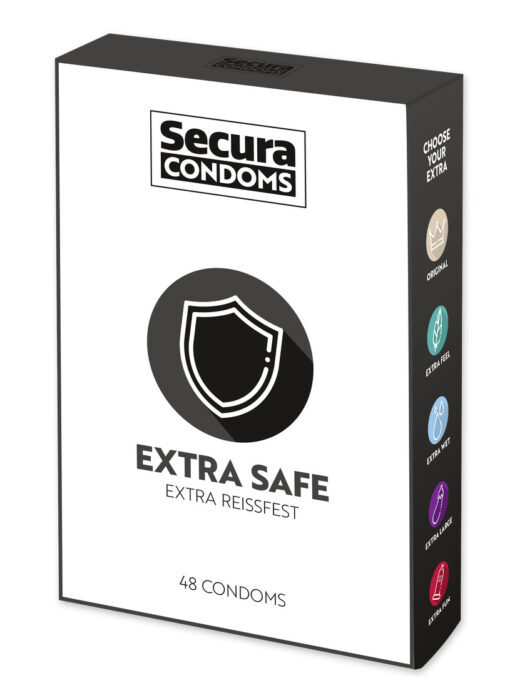 Secura Extra Safe - Extra reißfest (48 Kondome)