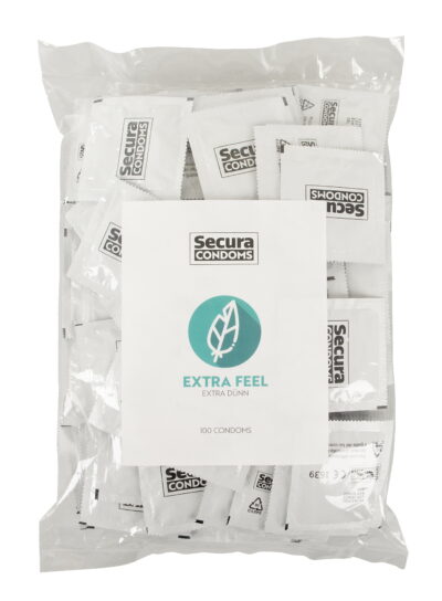 Secura Extra Feel – Extra dünn (100 Kondome im Beutel)